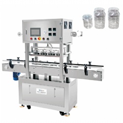 Linear barrel and bottle sealing machine