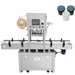 Linear barrel and bottle sealing machine